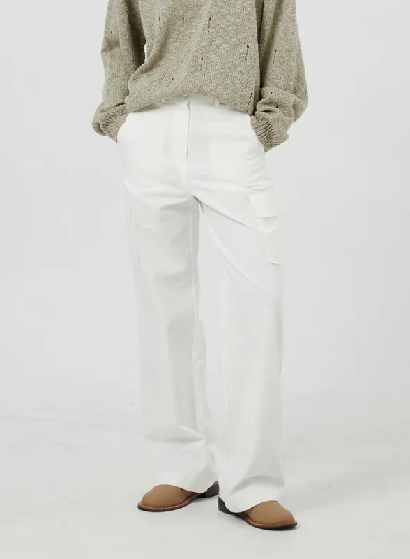 Cargo Cotton Pants OM302 sold by Lewkin