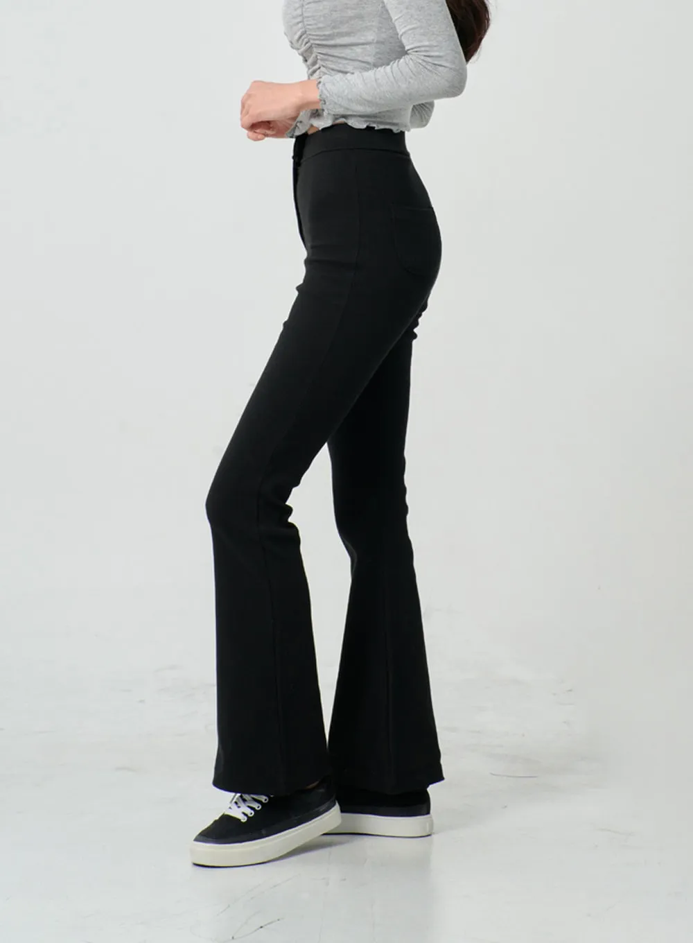 Bending Slim Fit Bootcut Pants IN07 sold by Lewkin product image thumbnail 2