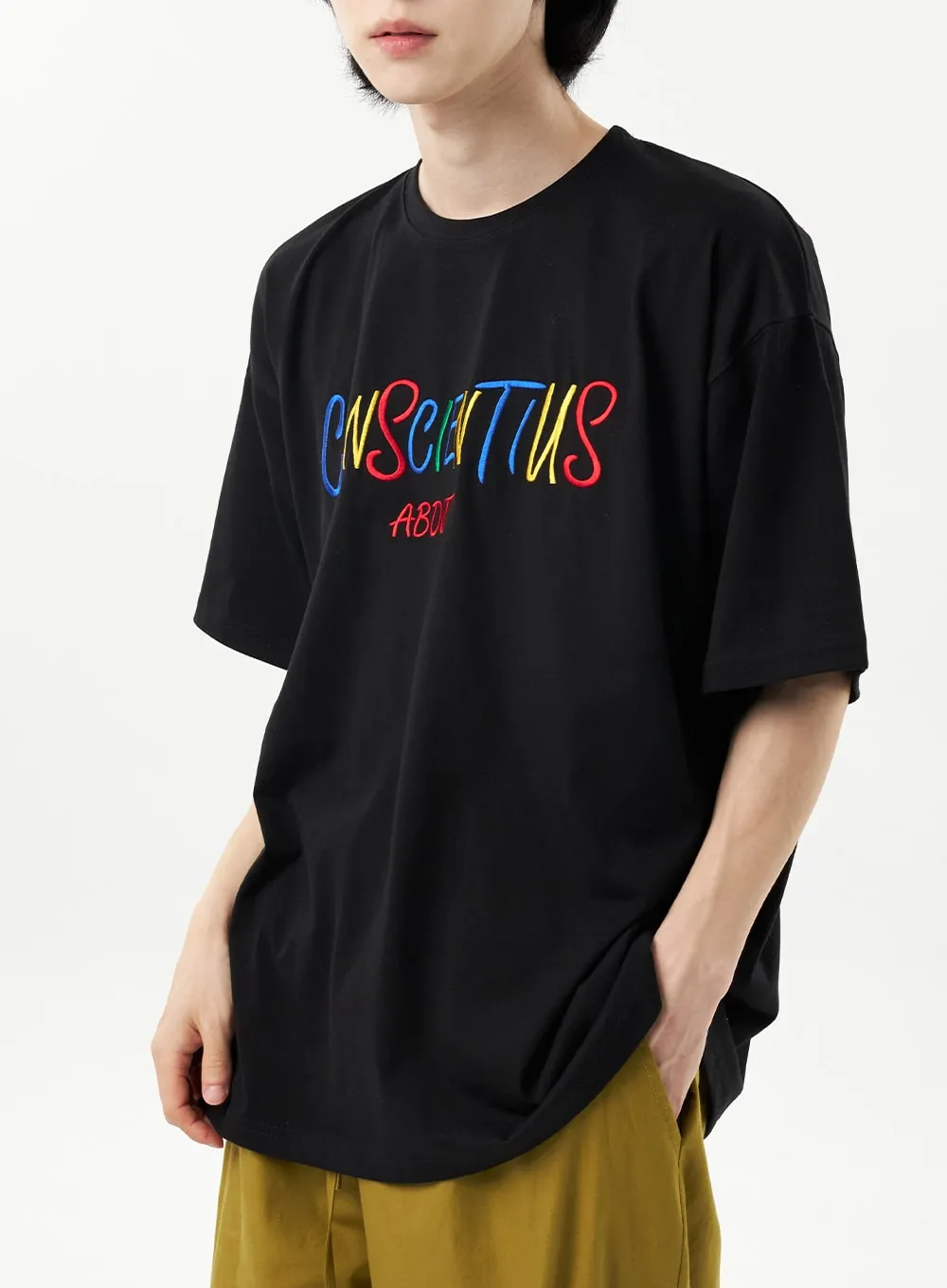 Graphic Oversized Tee Unisex CU315 sold by Lewkin product image thumbnail 2