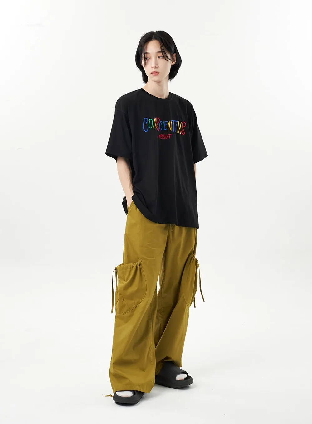 Graphic Oversized Tee Unisex CU315 sold by Lewkin product image thumbnail 4