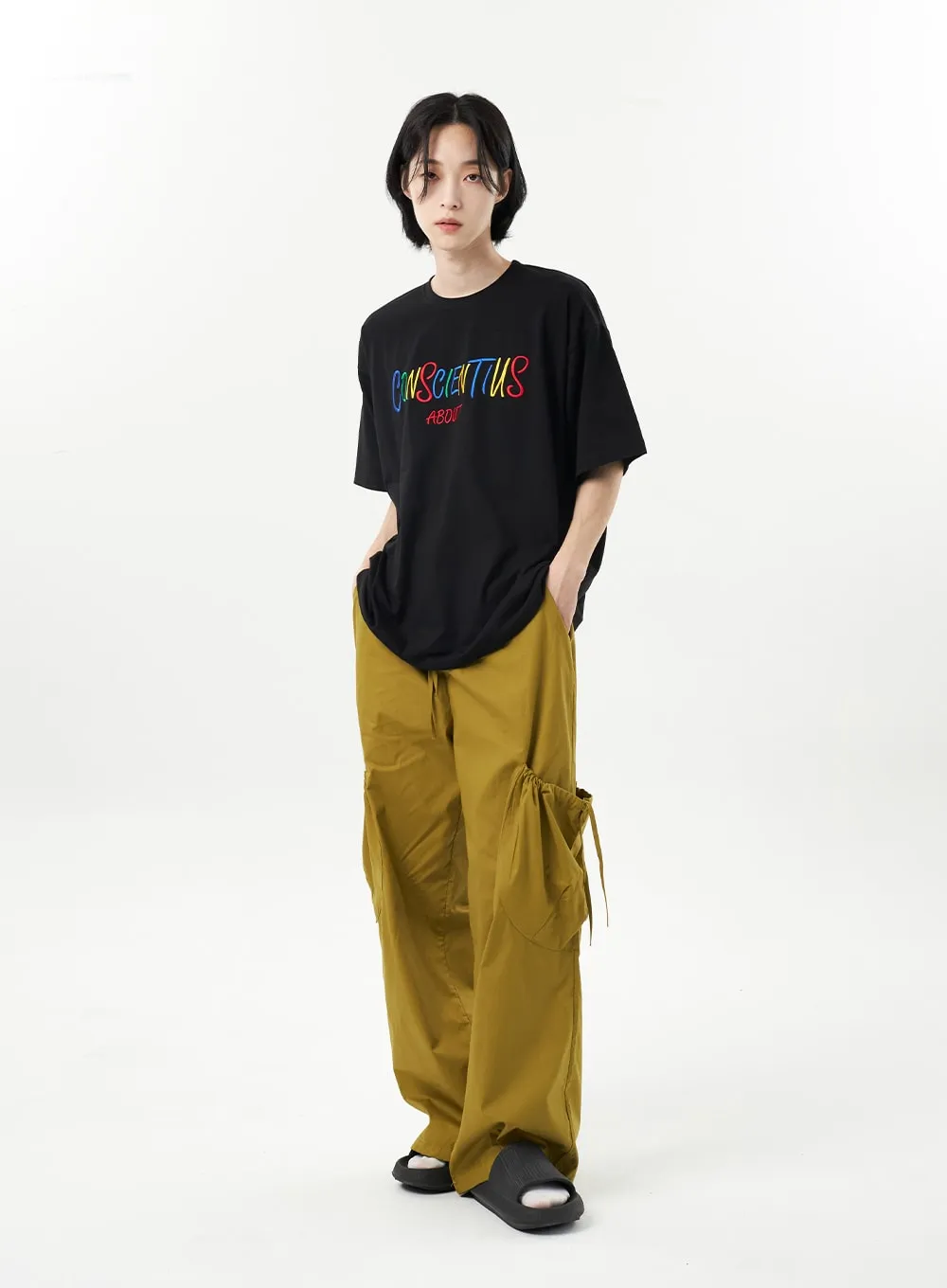 Graphic Oversized Tee Unisex CU315 sold by Lewkin product image thumbnail 3
