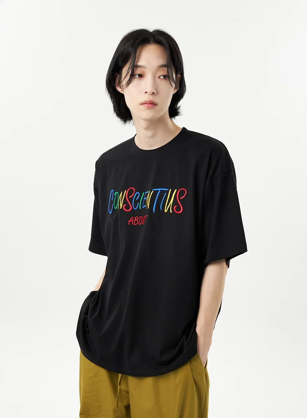 Graphic Oversized Tee Unisex CU315 sold by Lewkin product image thumbnail 5