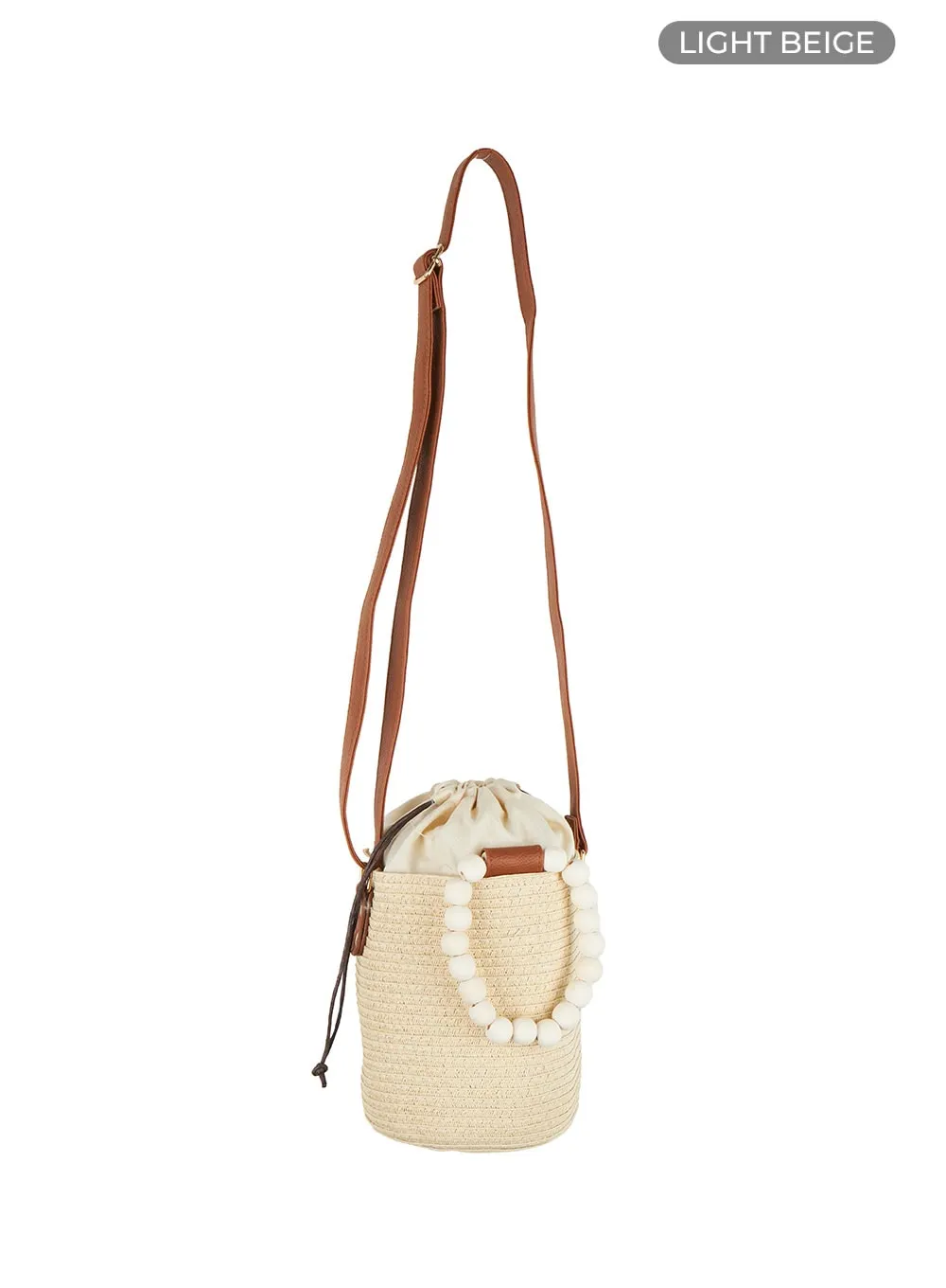 Woody Basket Shoulder Bag OL424 sold by Lewkin product image thumbnail 5