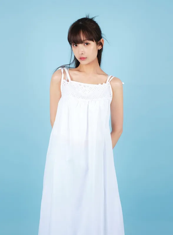 Lacy Sleeveless Mini Dress CA15 sold by Lewkin
