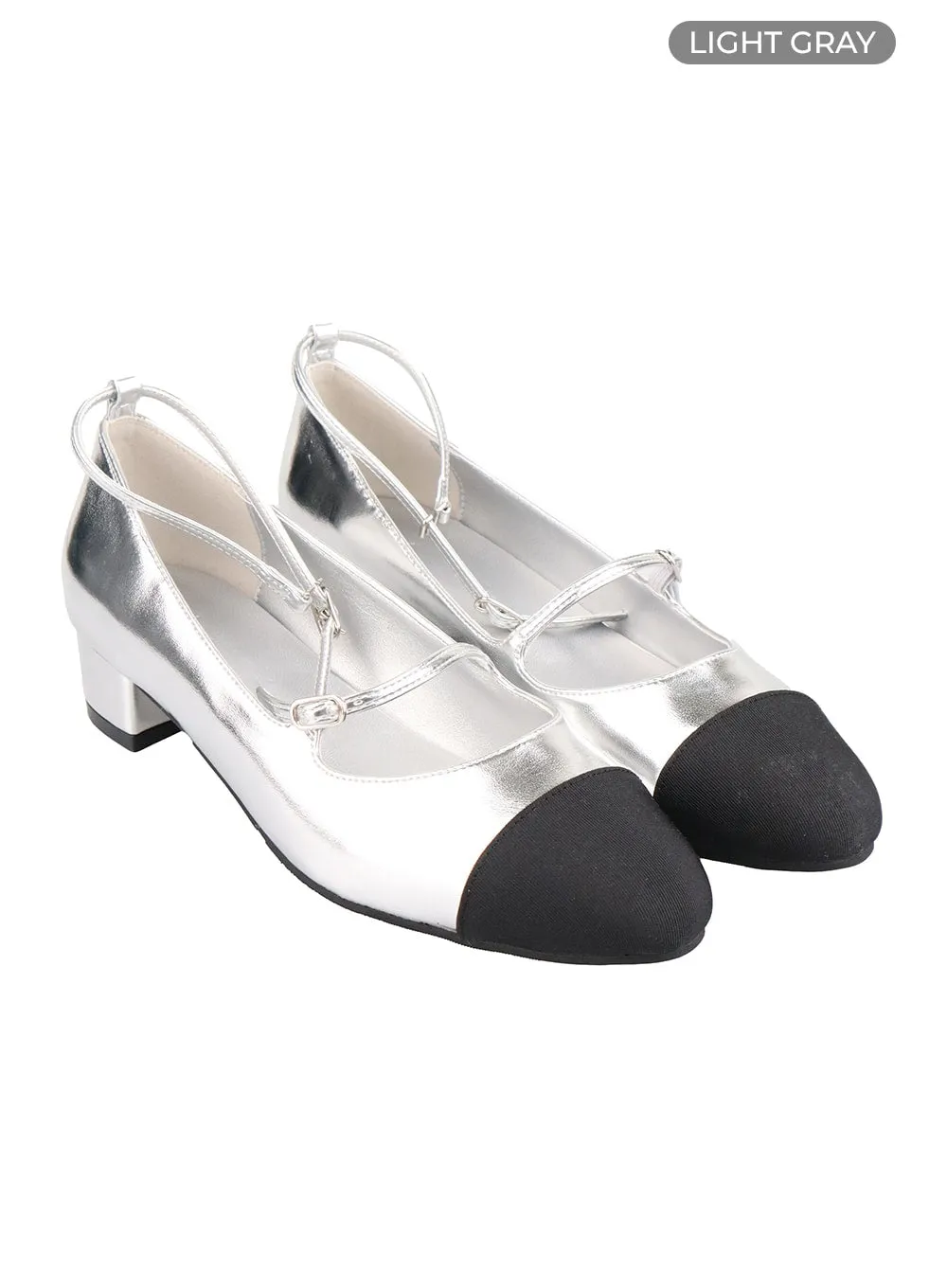 Strappy Heeled Mary Janes OA425 sold by Lewkin product image thumbnail 5