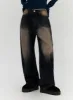 Washed Straight Leg Jeans CN315 sold by Lewkin