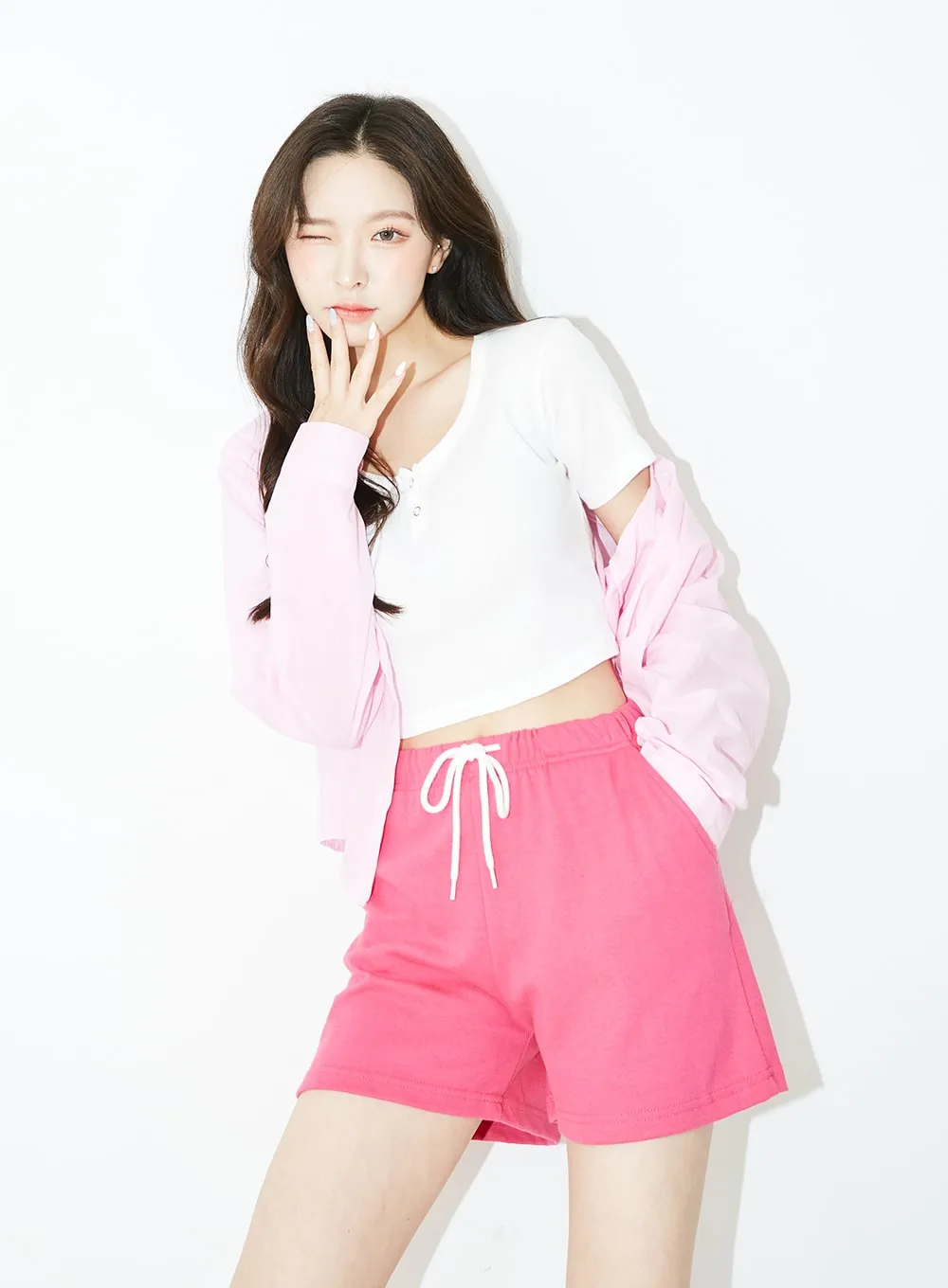 Everyday Summer Cropped Shirt BU1 sold by Lewkin product image thumbnail 3