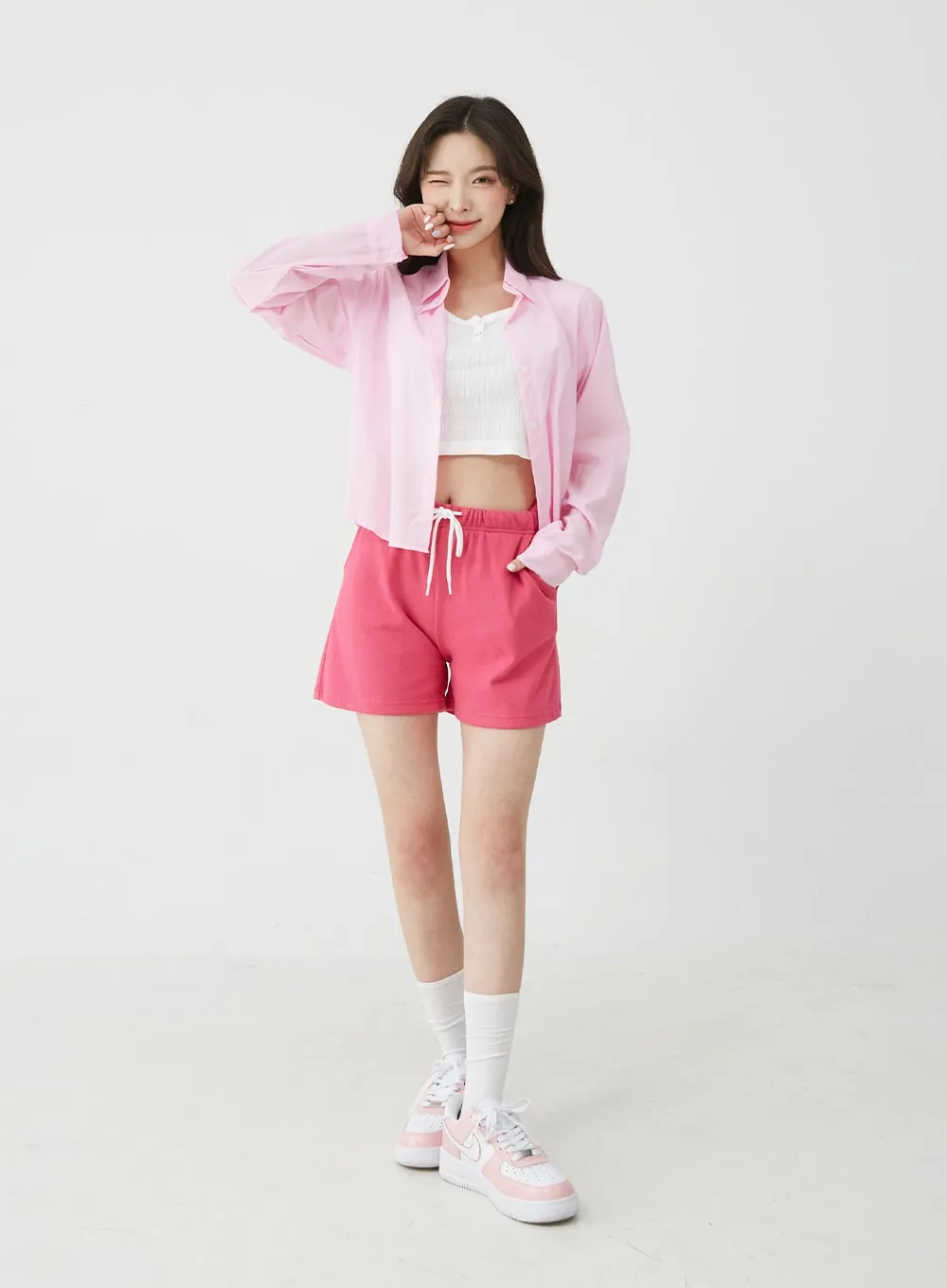 Everyday Summer Cropped Shirt BU1 sold by Lewkin product image thumbnail 5