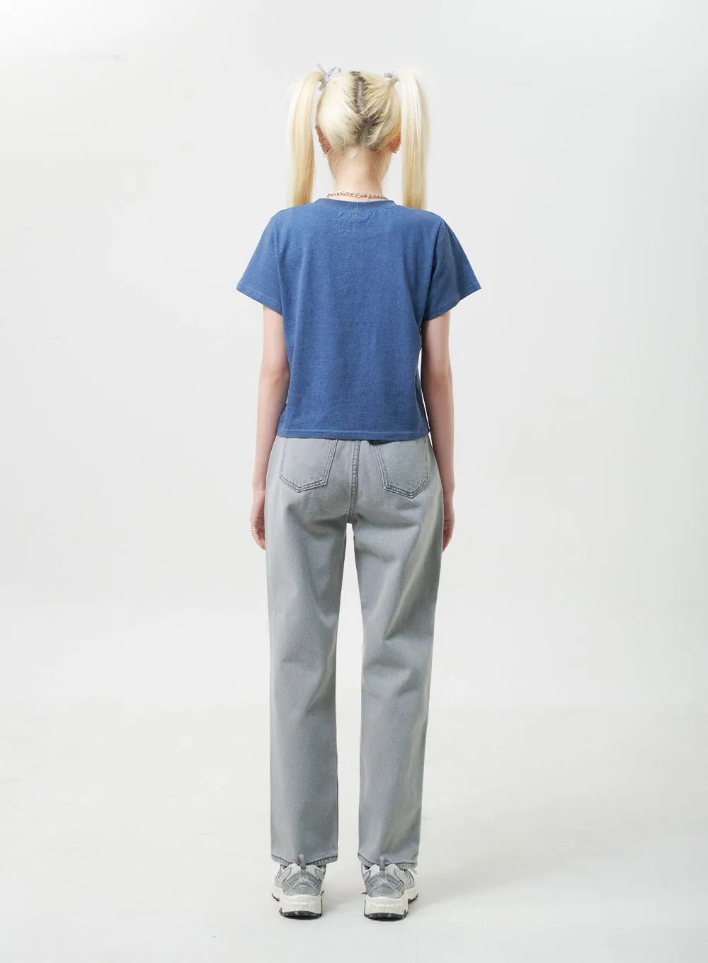 Wide Graphic Tee BU302 sold by Lewkin product image thumbnail 4