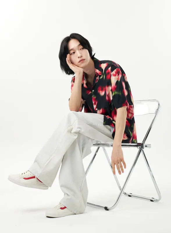 Flower Shirt Unisex CU315 sold by Lewkin