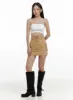 Solid Crop Cami Top OL401 sold by Lewkin