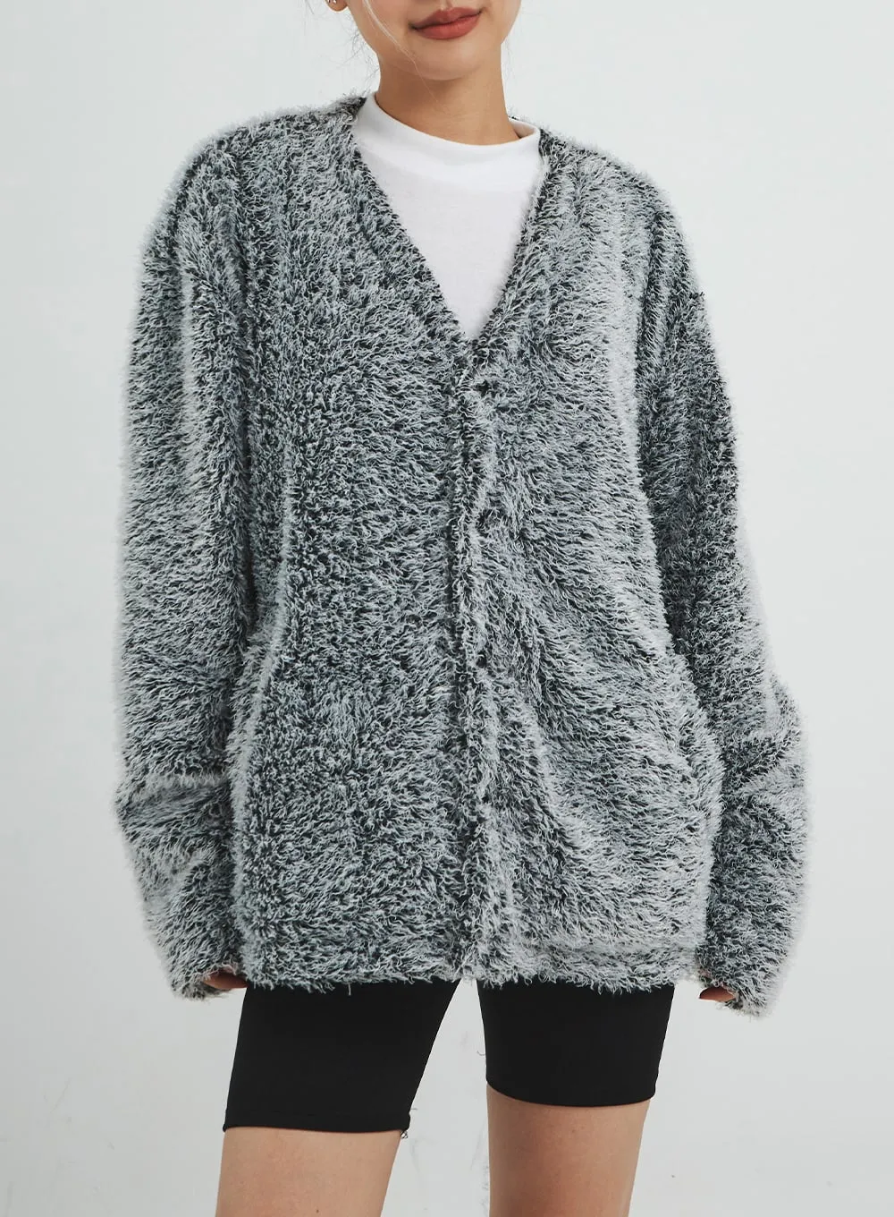 Loose Fit Cardigan Unisex CS14 sold by Lewkin product image thumbnail 2