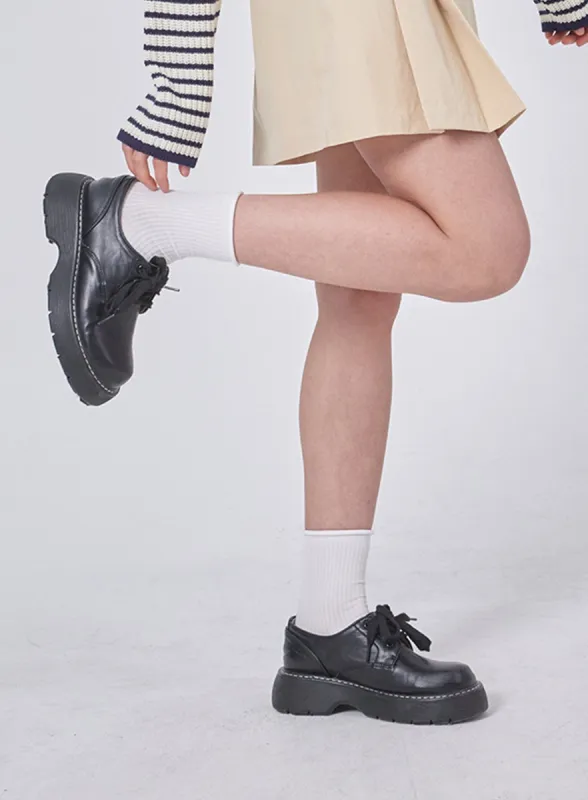Ribbed Knit Socks IF324 sold by Lewkin