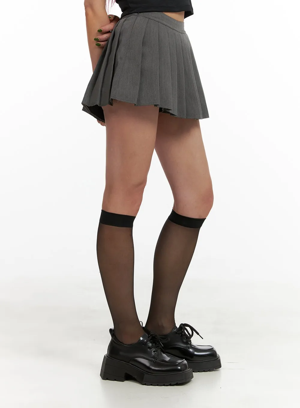 Pleated Mini Skirt CY429 sold by Lewkin product image thumbnail 3