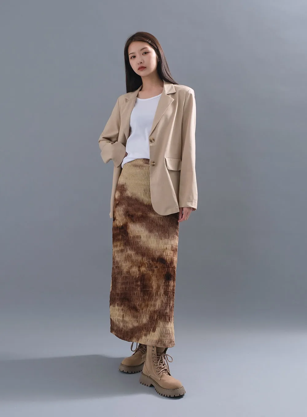 Loose-Fit Linen Blazer Jacket CM3 sold by Lewkin product image thumbnail 5