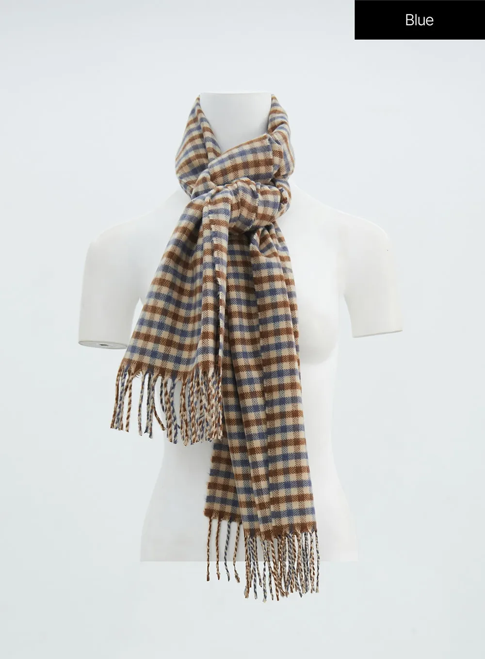 Checkered Lace Scarf IN316 sold by Lewkin product image thumbnail 3