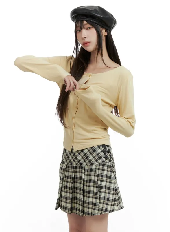 Soft Cotton Cardigan CL425 sold by Lewkin