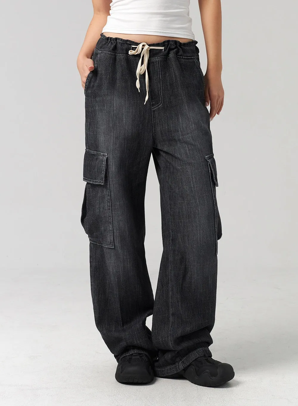 Wide Cargo Jeans CL305 sold by Lewkin product image thumbnail 2