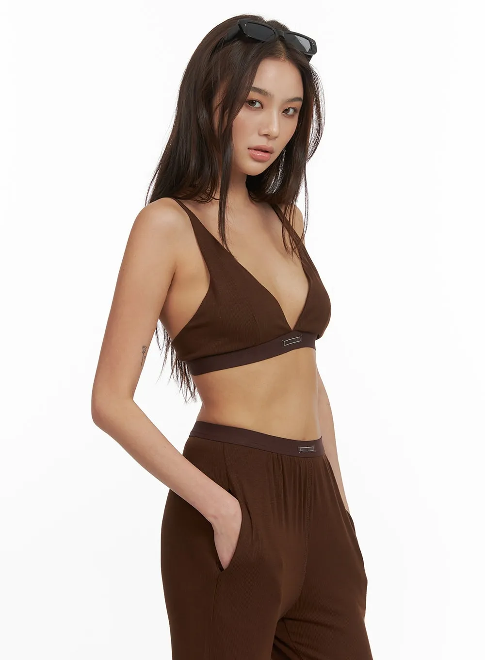 Activewear Seamless Bralette CY423 sold by Lewkin product image thumbnail 4