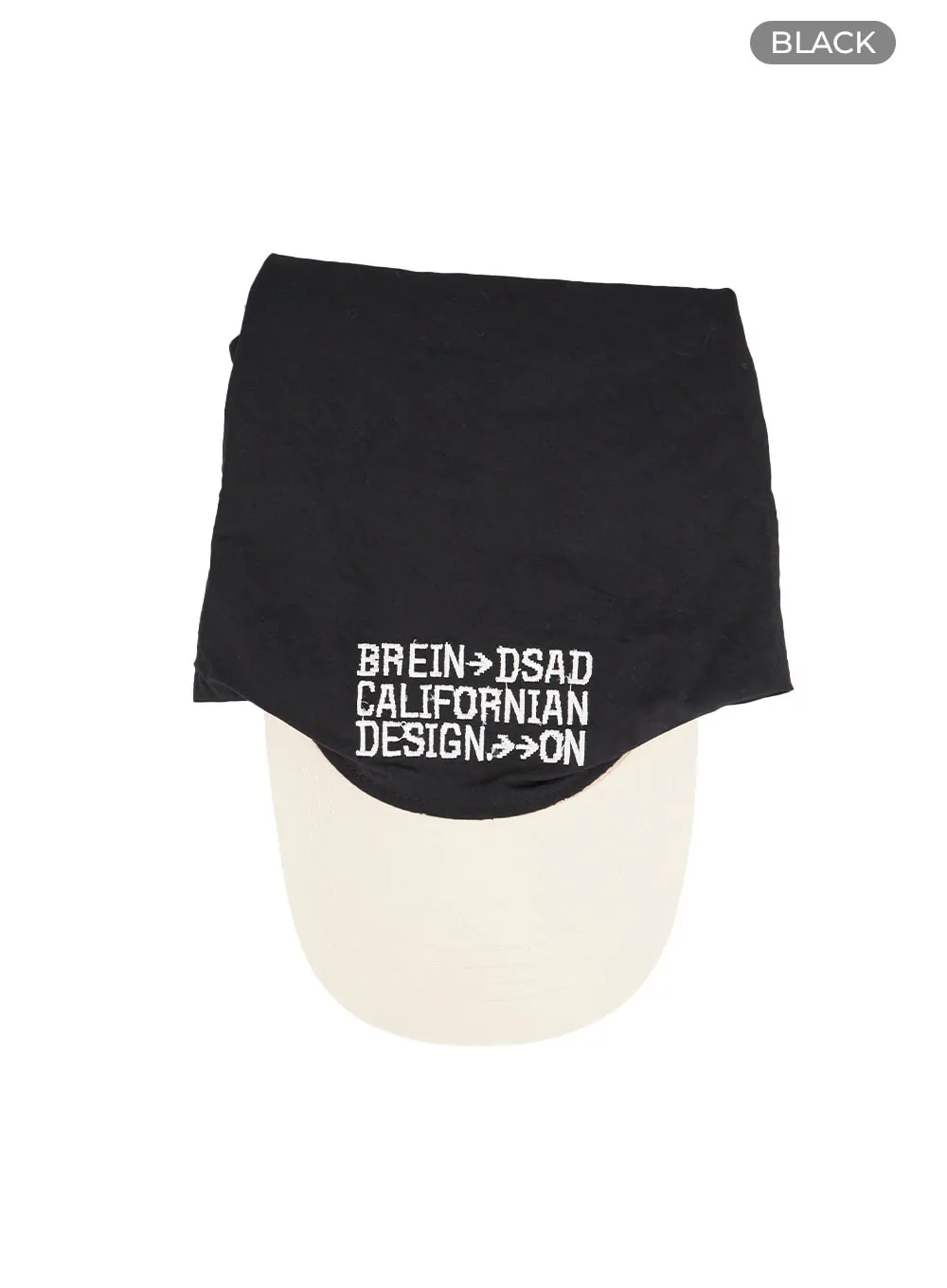 Embroidered Lettering Hat CL412 sold by Lewkin product image thumbnail 5