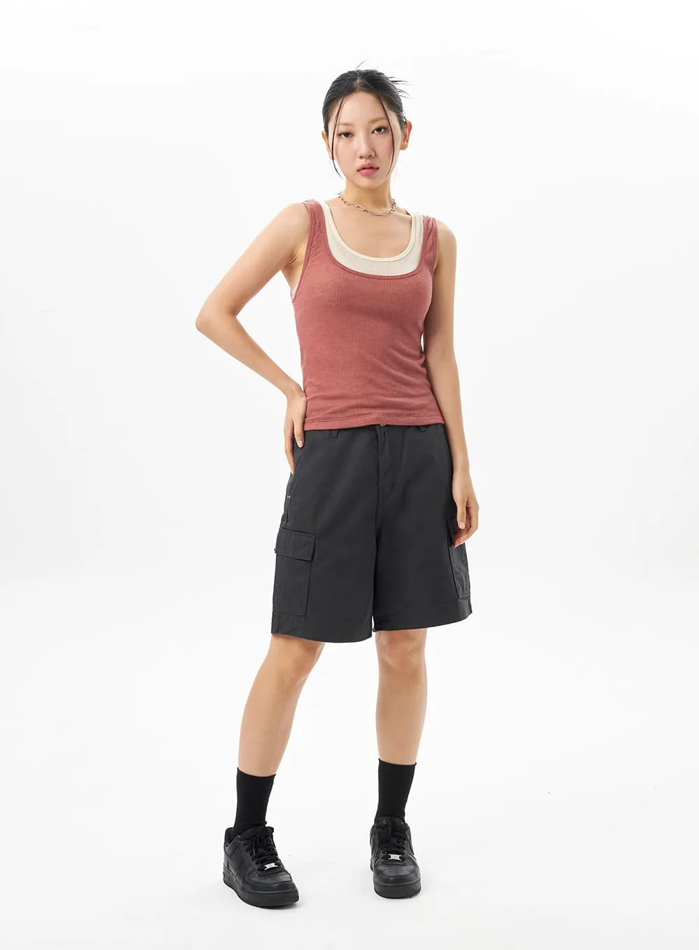 Layered Tank Top CU315 sold by Lewkin product image thumbnail 4