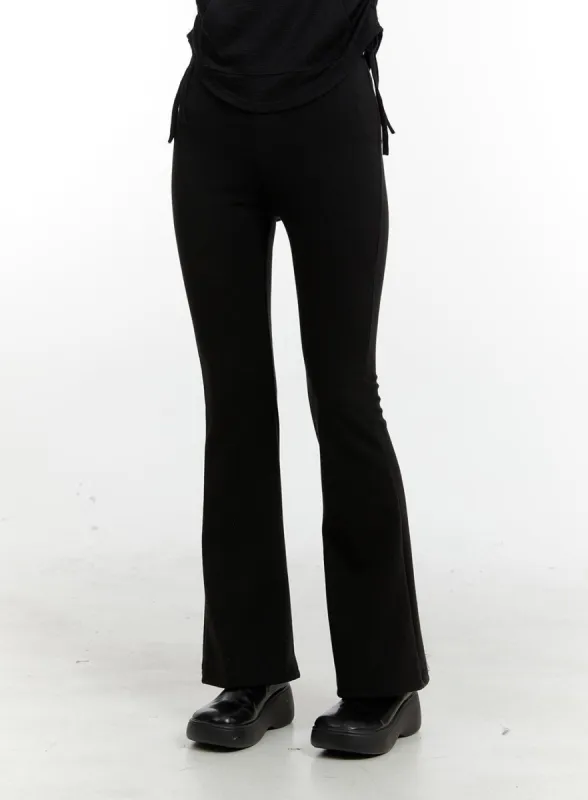 Basic Flared Trousers CA401 sold by Lewkin