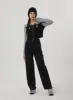 Zipper Slit Semi Wide Pants BF310 sold by Lewkin