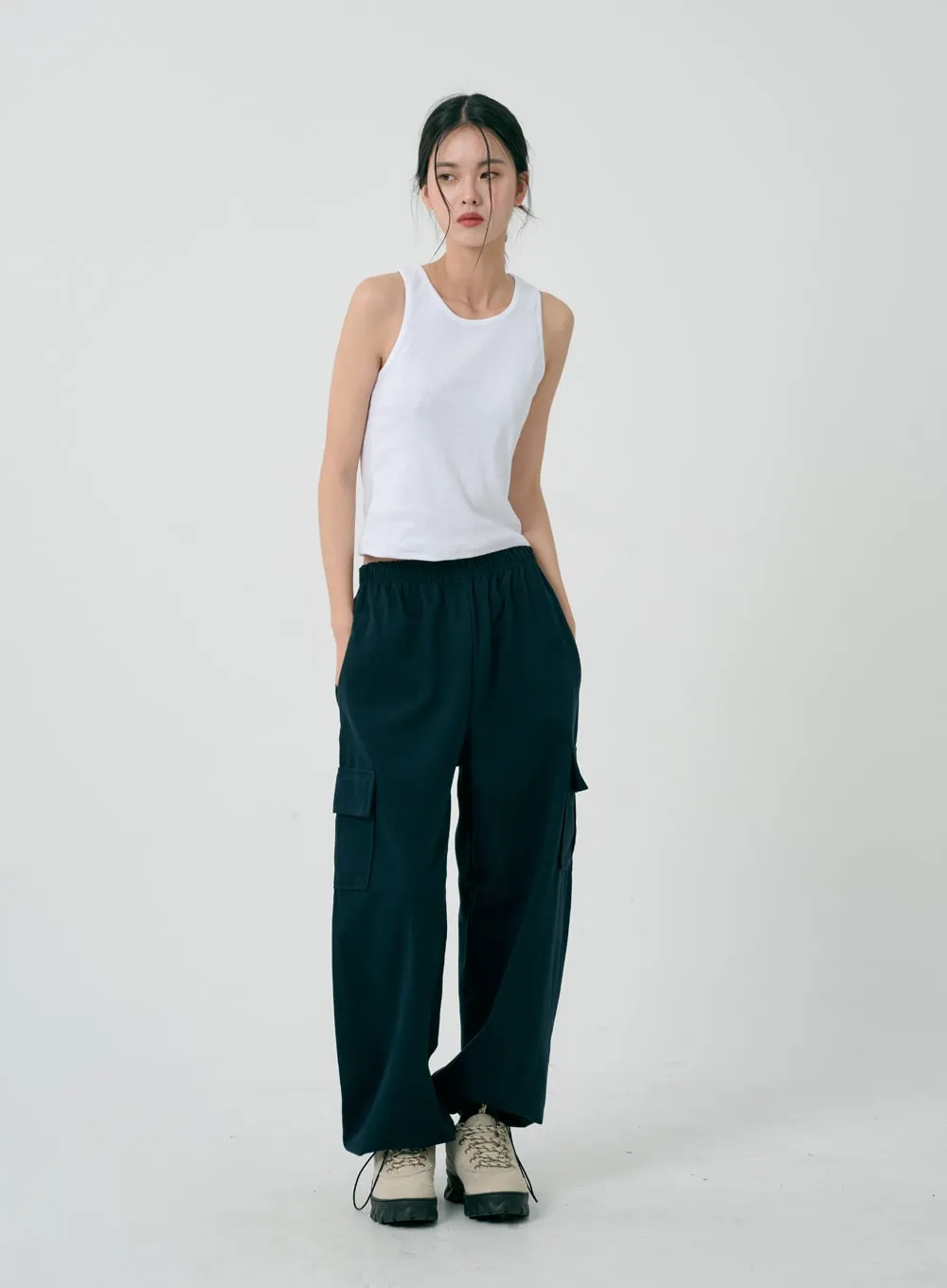 Round Neck Sleeveless Top ID08 sold by Lewkin product image thumbnail 5