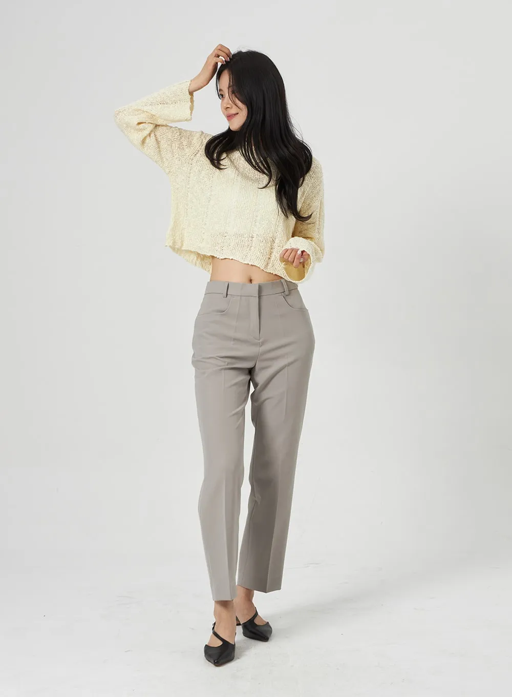 Ankle Tailored Pants OA314 sold by Lewkin