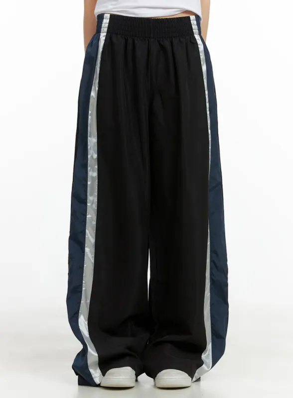 Contrasting Side Stripe Track Pants CL412 sold by Lewkin