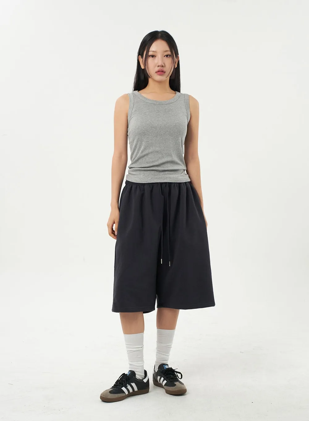 Crewneck Knit Tank Top CA326 sold by Lewkin product image thumbnail 3