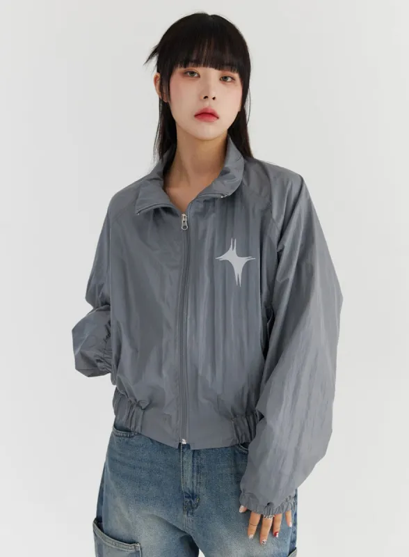 Graphic Wind Jacket CO304 sold by Lewkin