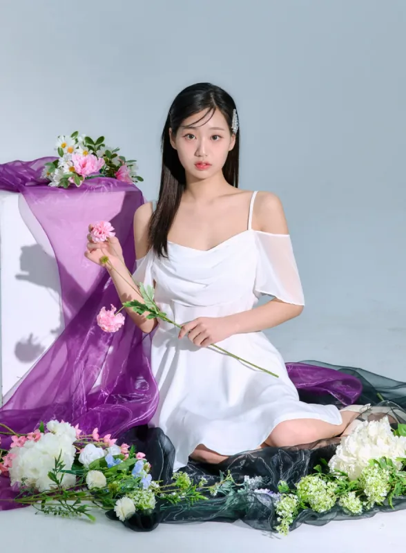 Off-Shoulder Mini Dress BM330 sold by Lewkin