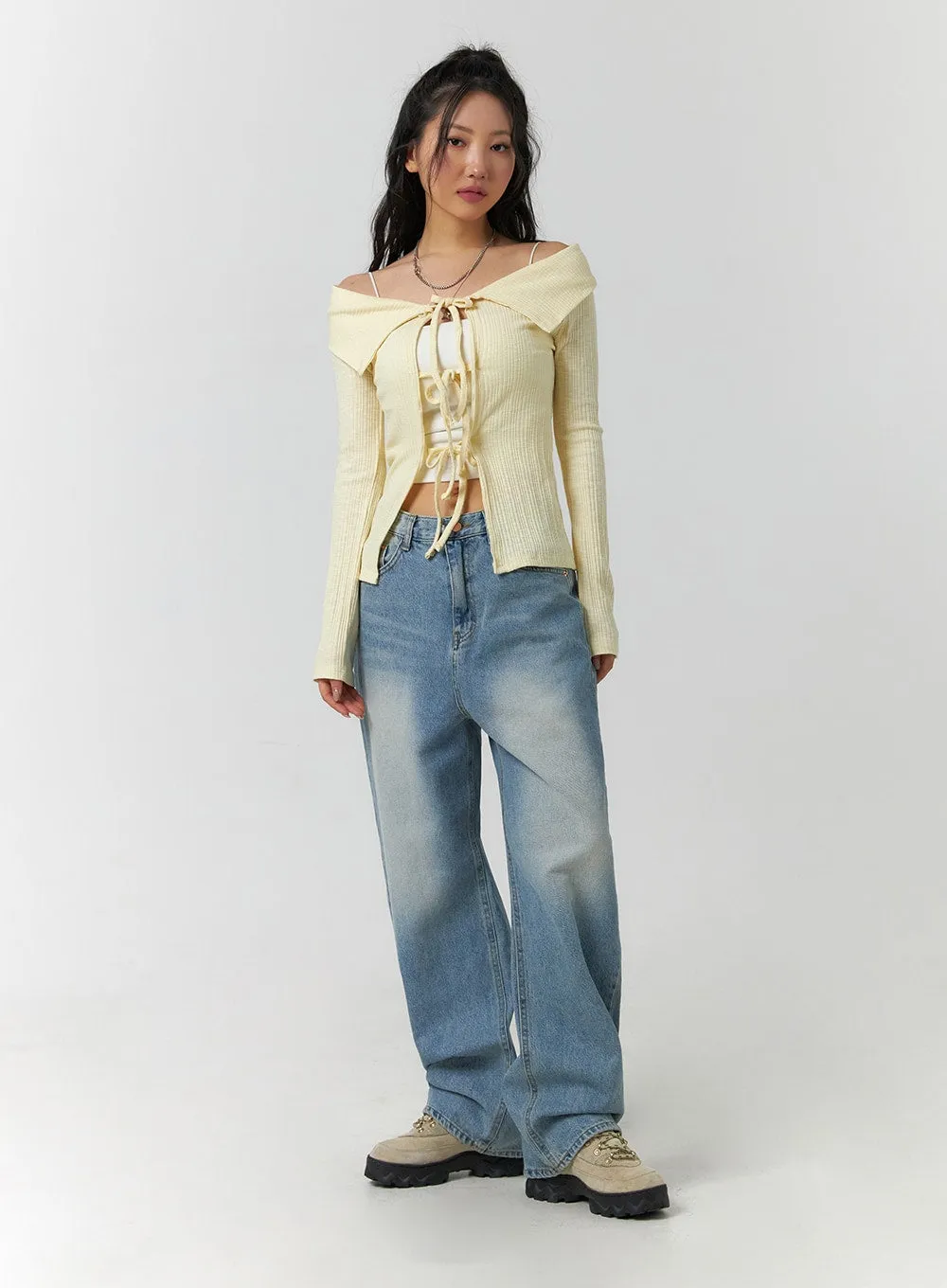 Washed Cotton Straight Denim CF401 sold by Lewkin product image thumbnail 2