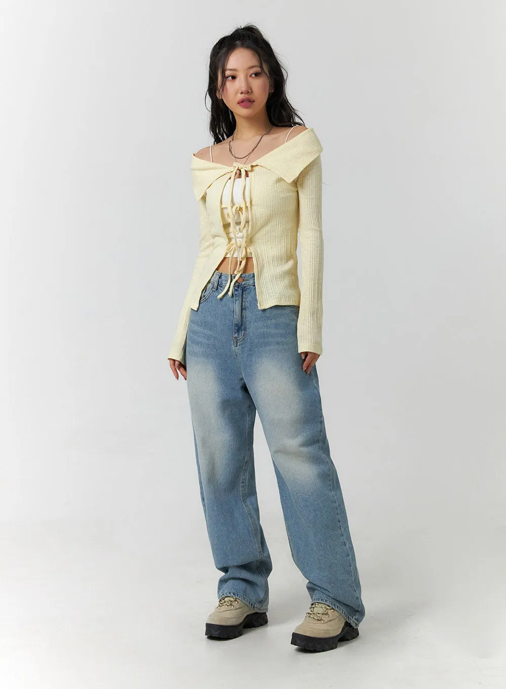 Washed Cotton Straight Denim CF401 sold by Lewkin product image thumbnail 3