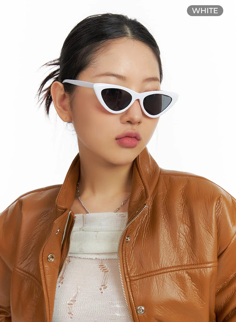Cat-Eye Sunglasses IF421 sold by Lewkin product image thumbnail 4