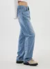 Mid-Rise Wide Leg Jeans CJ310 sold by Lewkin