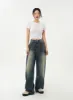 Dark Wash Baggy Jeans CA326 sold by Lewkin
