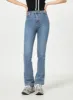 Mid-Wash Bootcut Jeans BA312 sold by Lewkin