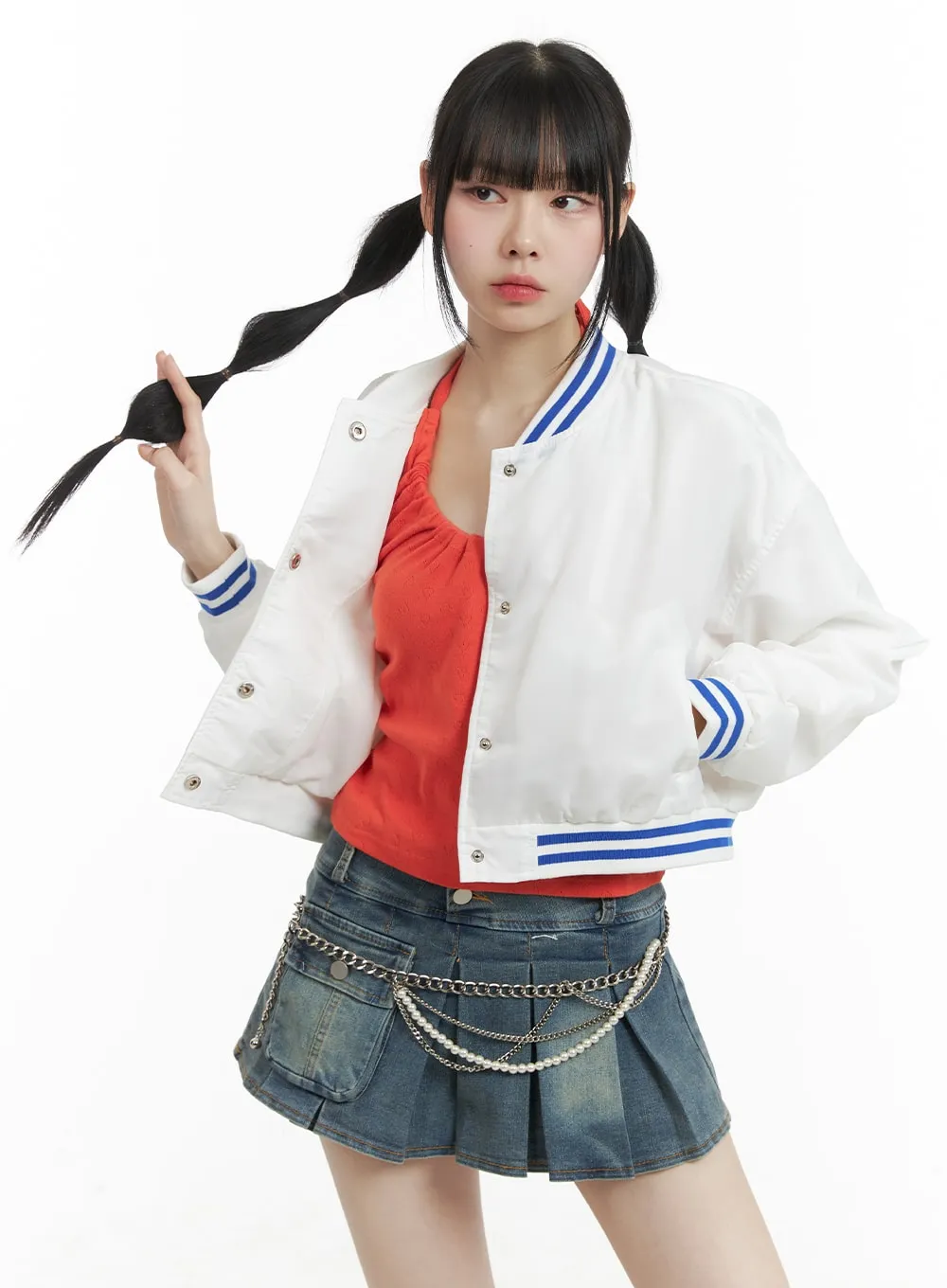 Pearl Chain Belt OM426 sold by Lewkin product image thumbnail 2