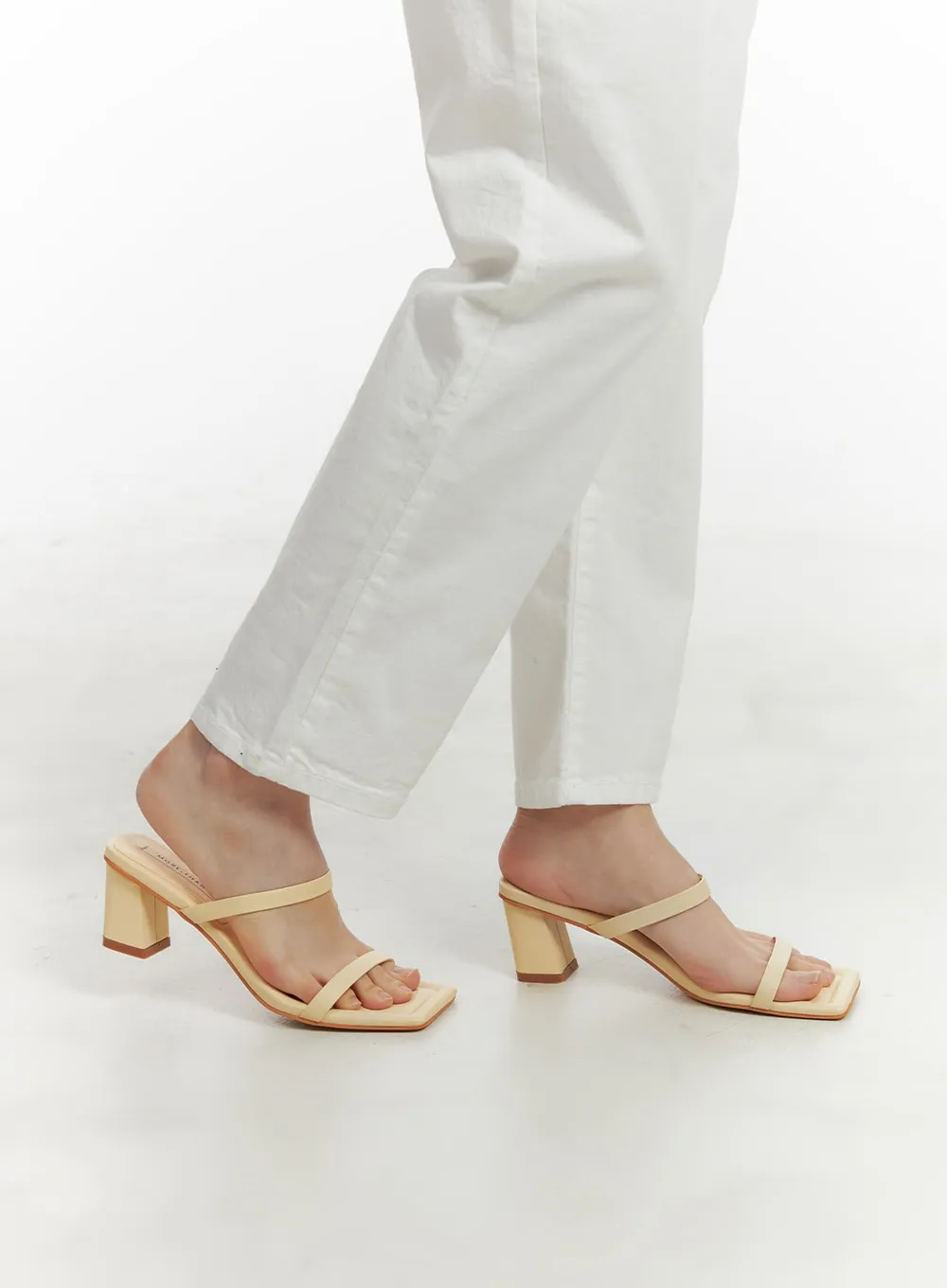 Strap Heeled Sandals OA415 sold by Lewkin