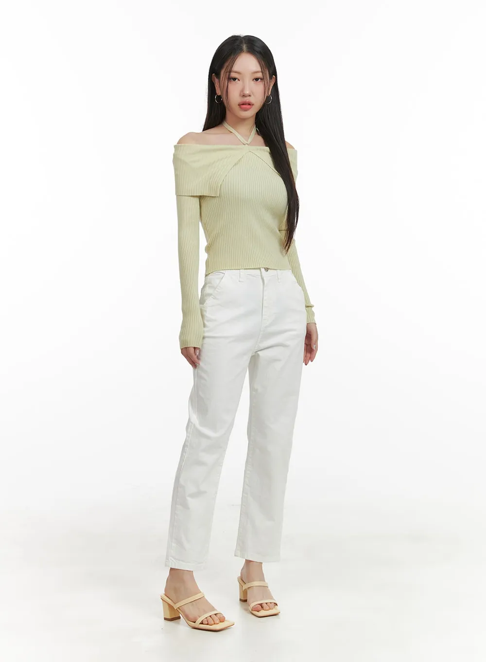 Strap Heeled Sandals OA415 sold by Lewkin product image thumbnail 4