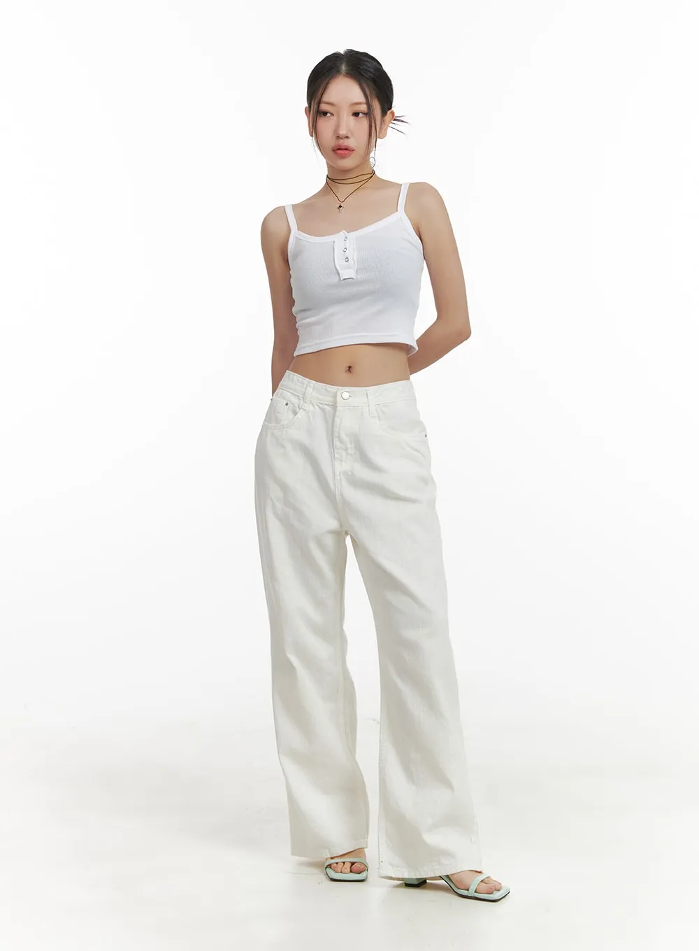 Strap Heeled Sandals OA415 sold by Lewkin product image thumbnail 3