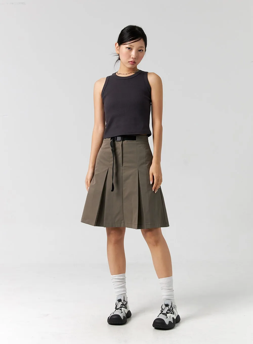 Cut Out Back Tank Top CG301 sold by Lewkin product image thumbnail 4