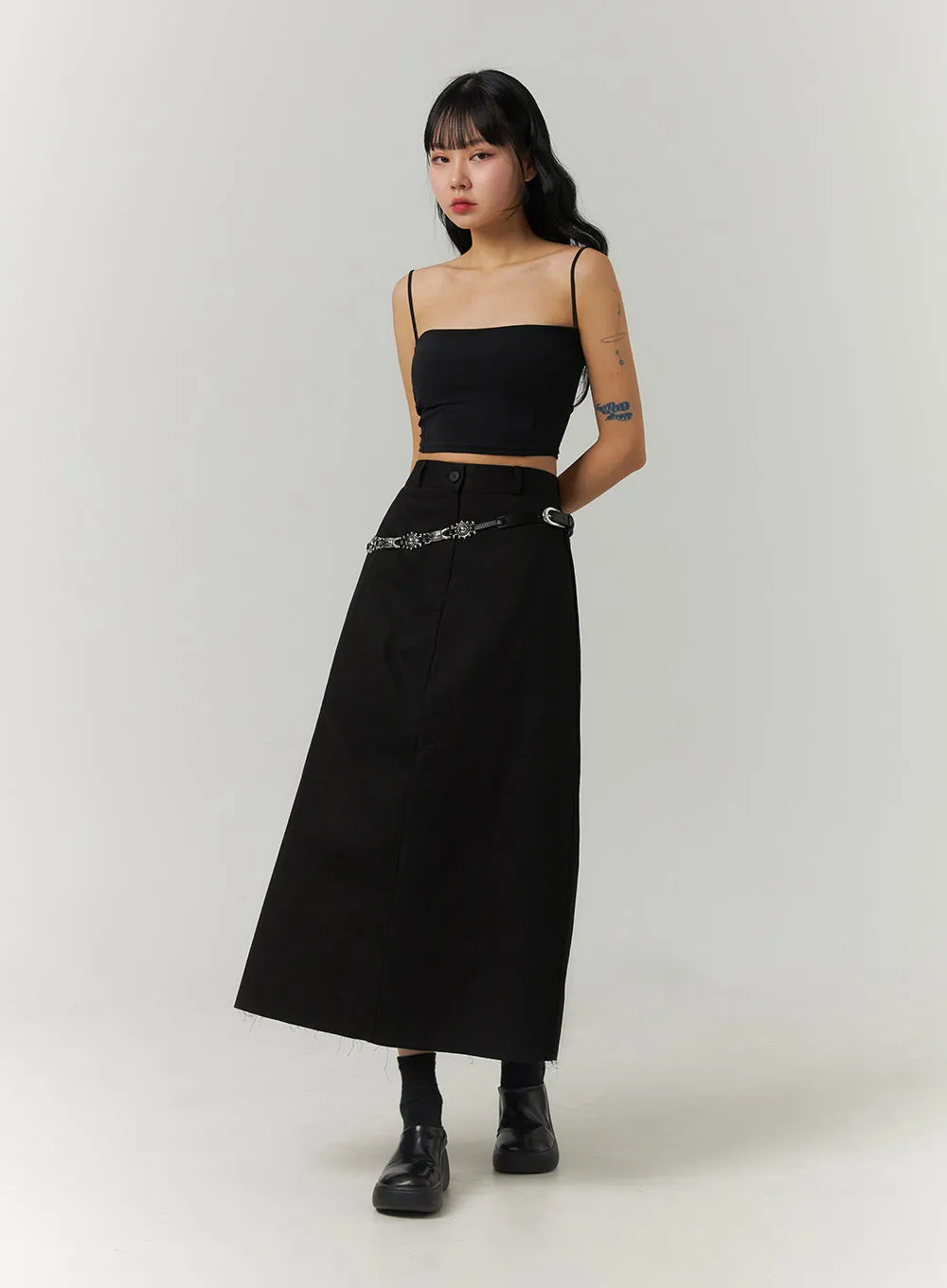 Basic Crop Tank Top CJ422 sold by Lewkin product image thumbnail 2