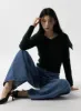Wide Collar Off Shoulder Sweater IS315 sold by Lewkin