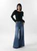 Wide Collar Off Shoulder Sweater IS315 sold by Lewkin
