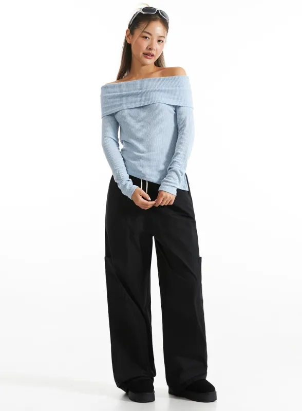 Chic Cargo Cotton Pants CO313 sold by Lewkin