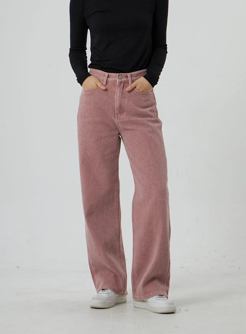 Wide Leg Color Pants OD12 sold by Lewkin product image thumbnail 3