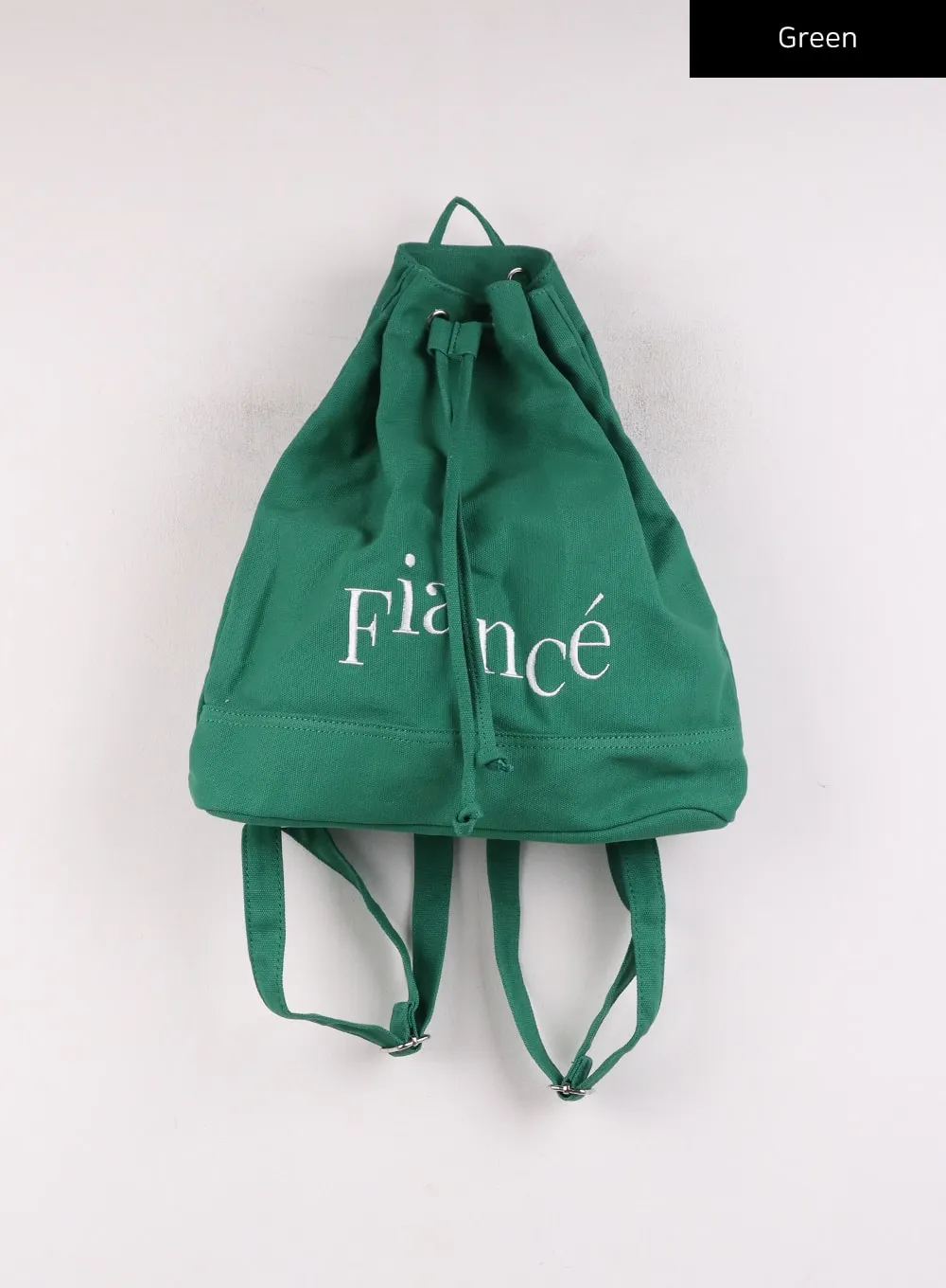 Nylon String Backpack IJ419 sold by Lewkin product image thumbnail 3